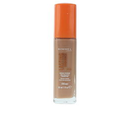 Rimmel London Lasting Radiance Fond de Teint Liquide Teint Miel 350, Couvrance Moyenne, SPF 25, 30 ml