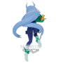 BANPRESTO Figura Nejire Hado de The Amazing Heroes - My Hero Academia - Statuette PVC 17 cm