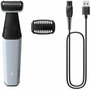 Philips Bodygroom Série 3000 BG3007/01 - Tondeuse et rasoir corporel étanche, Gris