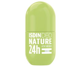 ISDIN DEO NATURE Déodorant Roll-On Unisexe 24H Sans Alcool - 50 ml, pour peaux sensibles, à base de 92% d'ingrédients d'origine naturelle