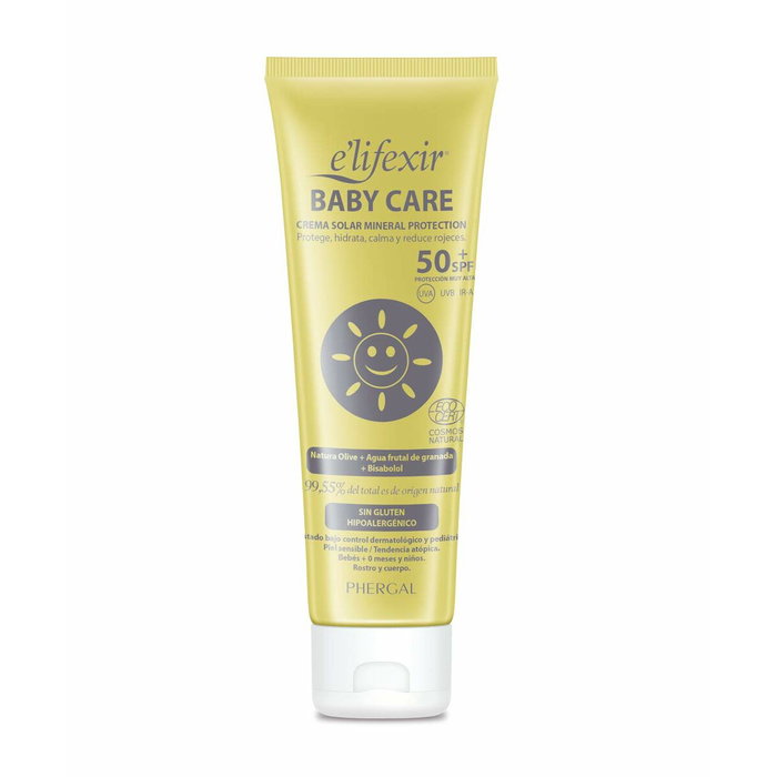 E'Lifexir BABY CARE Crème solaire protection minérale SPF50+ 100 ml