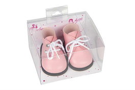 Muñecas Arias - Set de bottes roses pour poupées de 40 cm - Accessoire pour poupée - Recommandé à partir de 3 ans