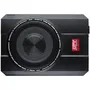 MTX Audio RTU8P - Caisson de basses amplifié, subwoofer 20 cm (8"), 150W RMS (600W max), télécommande EBC, filtre actif 50-150Hz, châssis aluminium