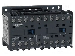 SCHNEIDER ELECTRIC Contacteur à 3-pôles réversible NO x3 NC LC2K0901P7