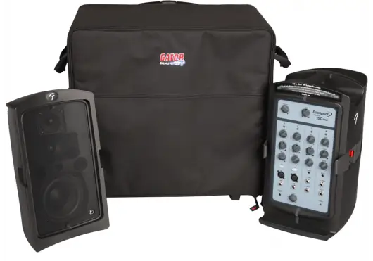 GATOR Housse pour systèmes de sonorisation de type passeport - Petite