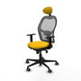 Piqueras y Crespo Chaise de Bureau 1D036G1 Jaune
