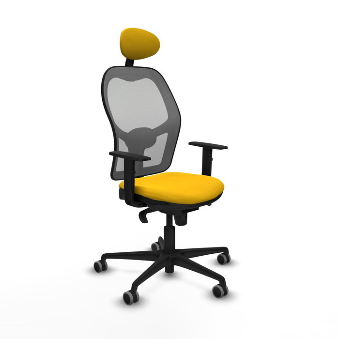 Piqueras y Crespo Chaise de Bureau 1D036G1 Jaune Piqueras y Crespo Chaise de Bureau 1D036G1 Jaune