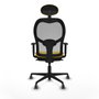 Piqueras y Crespo Chaise de Bureau 1D036G1 Jaune