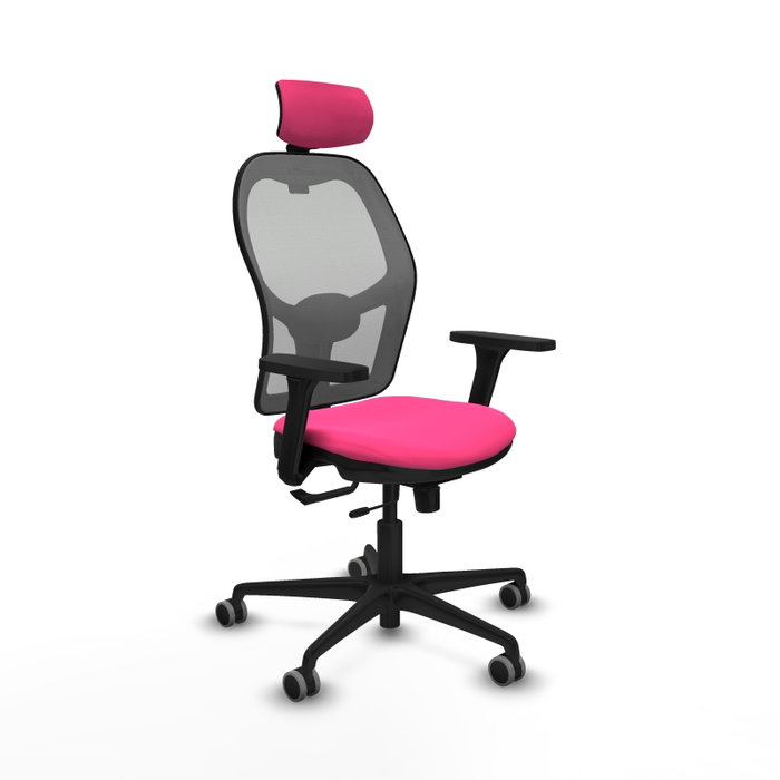 Chaise de Bureau avec Appui-tête Jorquera Piqueras y Crespo 3D036G2 Rose Chaise de Bureau avec Appui-tête Jorquera Piqueras y Crespo 3D036G2 Rose