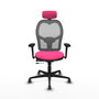 Chaise de Bureau avec Appui-tête Jorquera Piqueras y Crespo 3D036G2 Rose