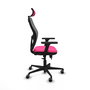 Chaise de Bureau avec Appui-tête Jorquera Piqueras y Crespo 3D036G2 Rose