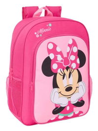 Safta Mochila Adapt.Carro Minnie Mouse 33 x 42 x 14 cm, Sac à Dos Poussette, Recommandé à partir de 3 ans