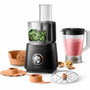 Philips Robot de cuisine multifonction Viva Série 3000 HR7510/10 - 800W - Noir