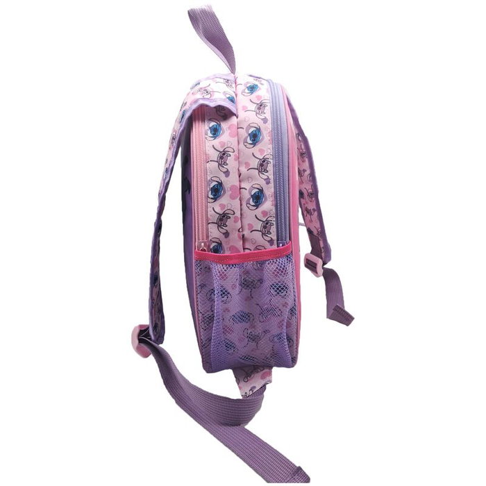 DISNEY Sac à dos Stitch réversible pour enfants, 30x26x10 cm