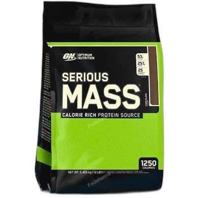 OPTIMUM NUTRITION On Serious Mass Gainer Poudre Protéinée Saveur Chocolat Menthe, 5.45 kg (5450 g) OPTIMUM NUTRITION On Serious Mass Gainer Poudre Protéinée Saveur Chocolat Menthe, 5.45 kg (5450 g)