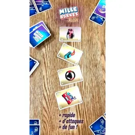 Dujardin - Mille Bornes Rush - Jeu de société de cartes pour atteindre 1000 kilomètres