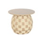 Home ESPRIT Table d'appoint Naturel 60 x 60 x 48 cm