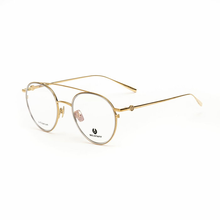 Belstaff JAGGED-CLIP-ON Doré/Gris