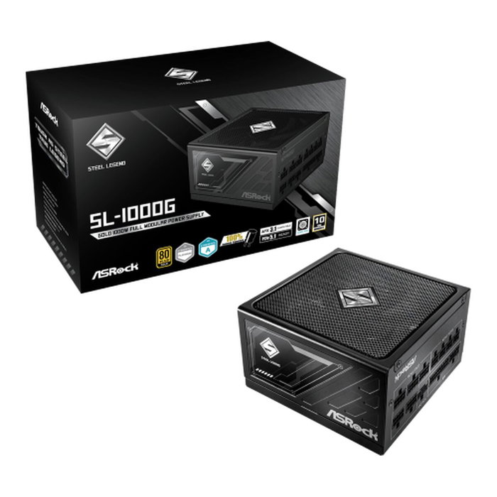Bloc d’Alimentation ASRock 90-UXS100-GFEAAA 1000 W 80 Plus Gold