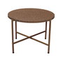 Table d'appoint Terrazzo Marron 60 x 60 x 45 cm