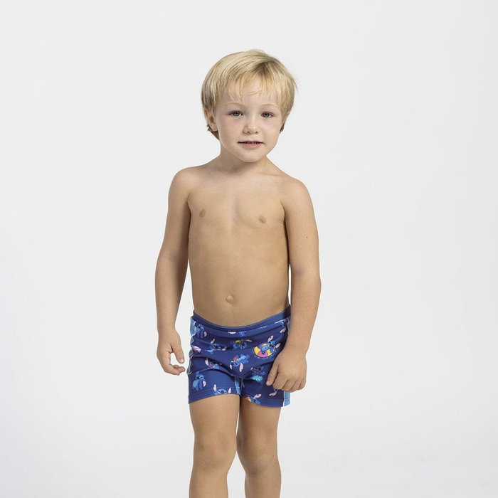 Boxer de Bain pour Enfants Stitch Bleu foncé Boxer de Bain pour Enfants Stitch Bleu foncé