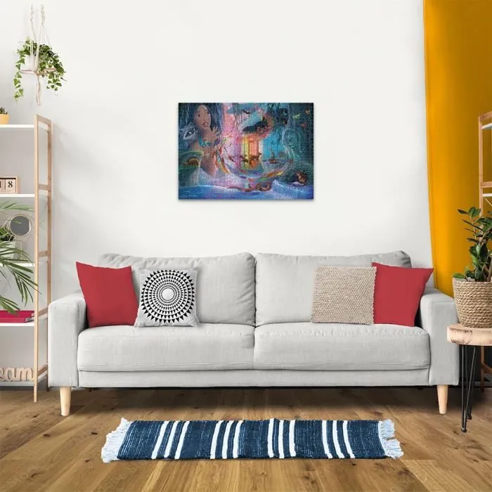 Ravensburger 12001344 - Puzzle 1000 Pièces Disney Princesses Pocahontas - Modèle Adulte pour 14 Ans et Plus Ravensburger 12001344 - Puzzle 1000 Pièces Disney Princesses Pocahontas - Modèle Adulte pour 14 Ans et Plus