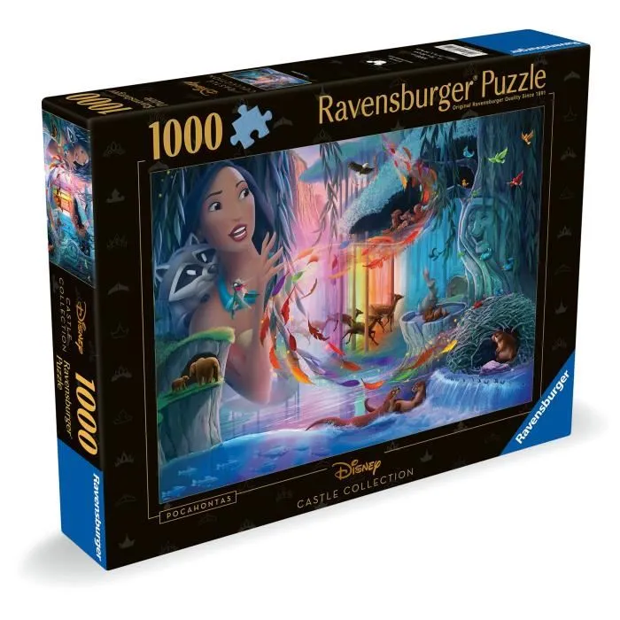 Ravensburger 12001344 - Puzzle 1000 Pièces Disney Princesses Pocahontas - Modèle Adulte pour 14 Ans et Plus Ravensburger 12001344 - Puzzle 1000 Pièces Disney Princesses Pocahontas - Modèle Adulte pour 14 Ans et Plus