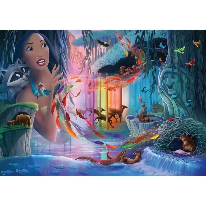 Ravensburger 12001344 - Puzzle 1000 Pièces Disney Princesses Pocahontas - Modèle Adulte pour 14 Ans et Plus Ravensburger 12001344 - Puzzle 1000 Pièces Disney Princesses Pocahontas - Modèle Adulte pour 14 Ans et Plus