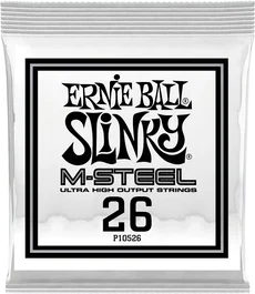 ERNIEBALL Cordes électriques Slinky M-Steel .026 (Set de 6)
