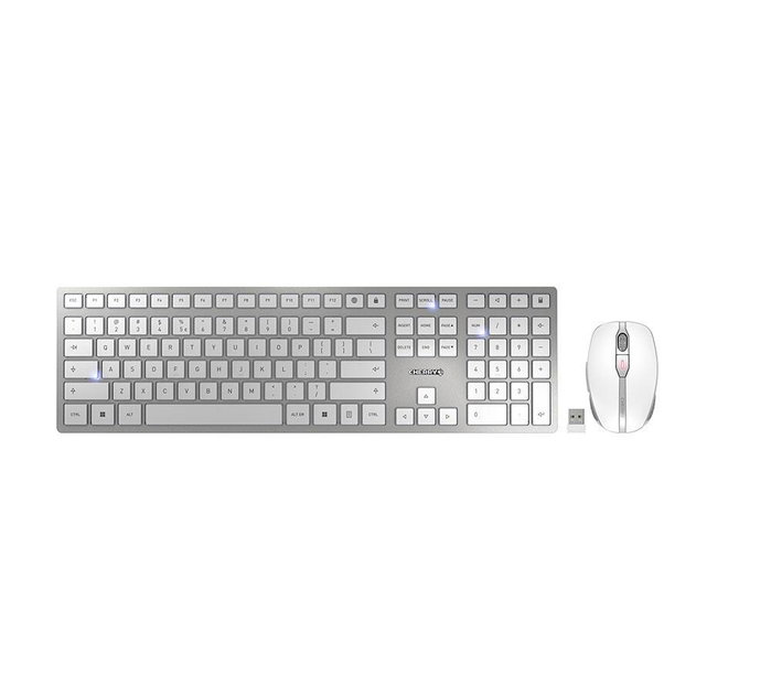 Cherry Ensemble clavier et souris DW 9100 SLIM Silver Cherry Ensemble clavier et souris DW 9100 SLIM Silver