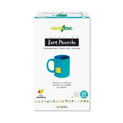 NOVADIET Herbodiet Buen Provecho 20 sachets filtres NOVADIET Herbodiet Buen Provecho 20 sachets filtres
