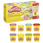 Play-Doh Pâte à modeler, 8 couleurs arc-en-ciel dans des pots de 85 g, référence Playdoh