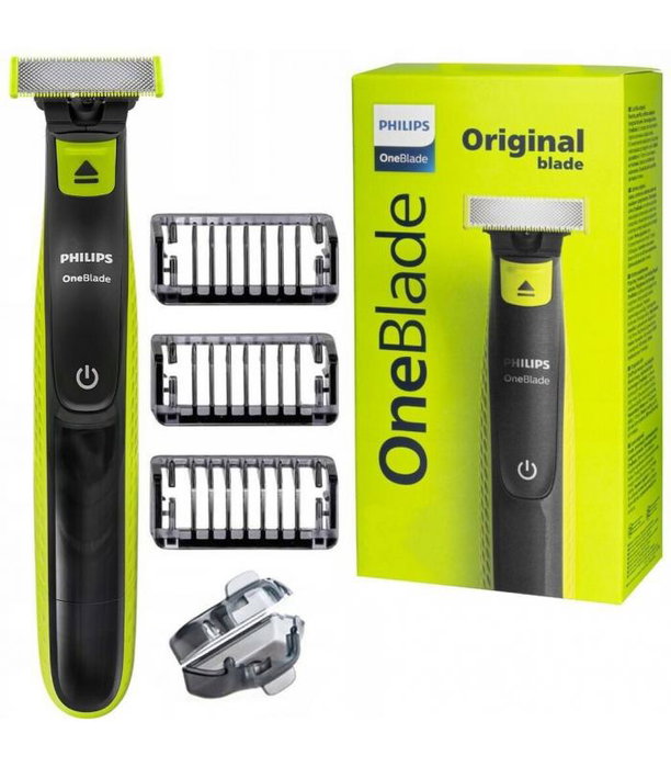 Philips OneBlade QP2724/10 Tondeuse à barbe avec 3 sabots Philips OneBlade QP2724/10 Tondeuse à barbe avec 3 sabots