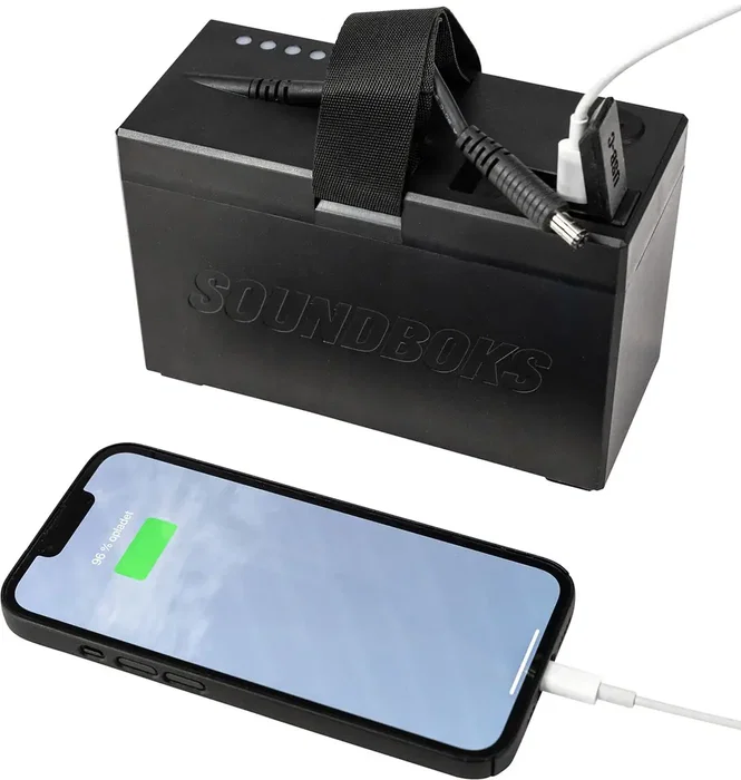 SOUNDBOKS Batería USB-C pour Soundboks Go, Gen 2, 3 et 4 - Sortie USB-C PD 10W