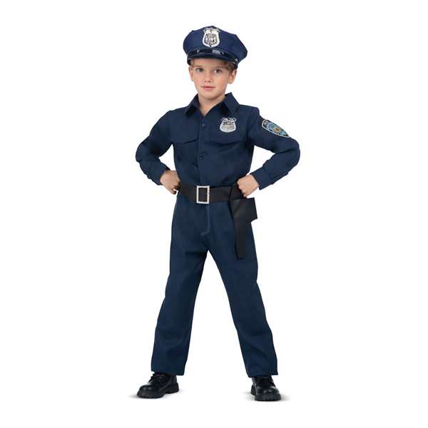 My Other Me Déguisement Enfant Policier Taille 7-9 Ans, Costume Bleu Pour Garçon et Fille - Age Minimum Recommandé 7 Ans My Other Me Déguisement Enfant Policier Taille 7-9 Ans, Costume Bleu Pour Garçon et Fille - Age Minimum Recommandé 7 Ans