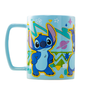 PYRAMID Tasse en céramique avec housse peluche Stitch Disney 440ml - Lavable et micro-ondable