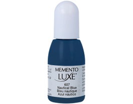 Tsukineko MEMENTO LUXE Recharge d'encre bleu nautique 15ml