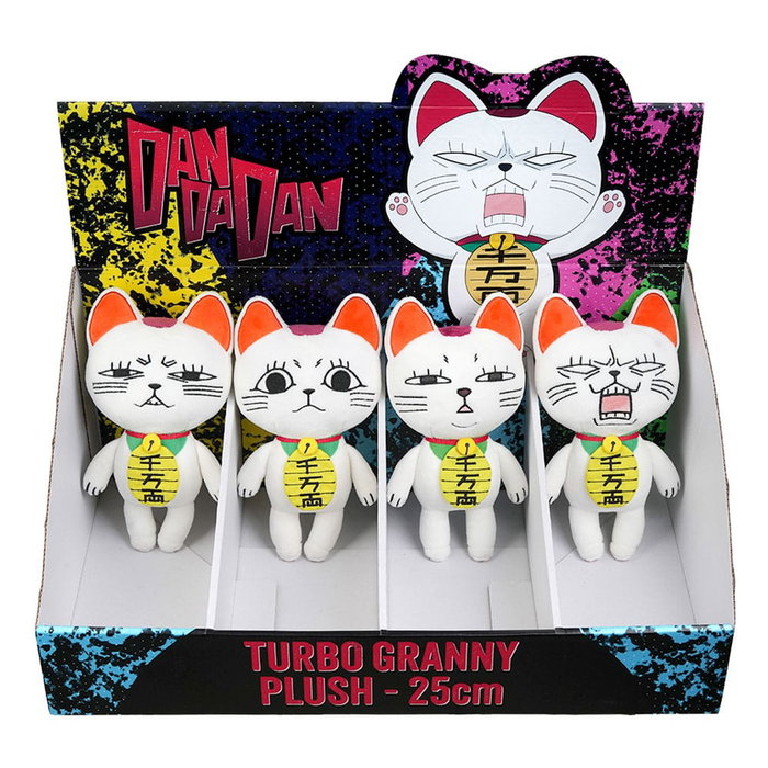 Sakami Merchandise Dandadan présentoir peluches Turbo Granny 23 cm (12) Sakami Merchandise Dandadan présentoir peluches Turbo Granny 23 cm (12)