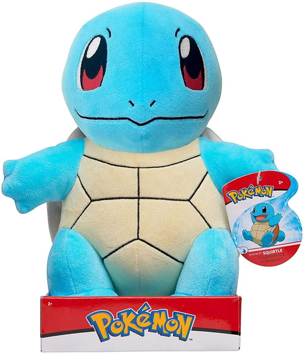 JAZWARES Peluche Pokémon Carapuce 30 cm JAZWARES Peluche Pokémon Carapuce 30 cm