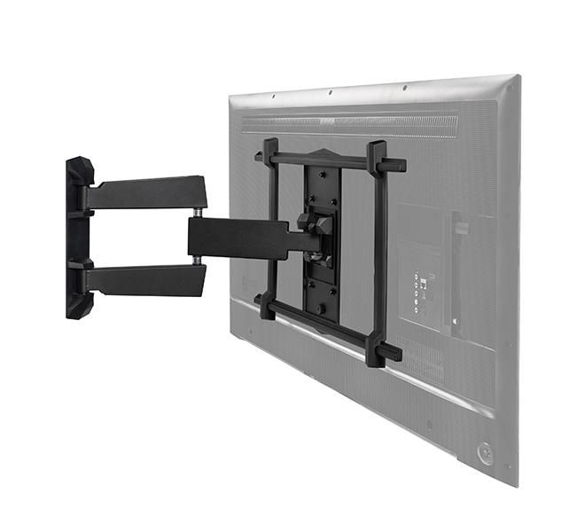 B-Tech Support mural double bras ultra-mince pour écran plat avec inclinaison et pivotement, VESA 600 x 400, idéal pour installations commerciales et domestiques B-Tech Support mural double bras ultra-mince pour écran plat avec inclinaison et pivotement, VESA 600 x 400, idéal pour installations commerciales et domestiques