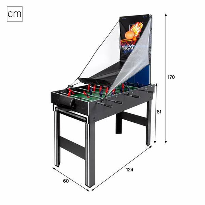 CB Games Table multi-jeux Plastique 124 x 81 x 60 cm