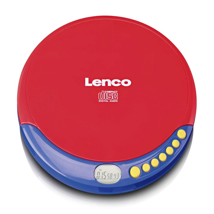 Lenco CD-021KIDS Lecteur CD portable multicolore avec casque