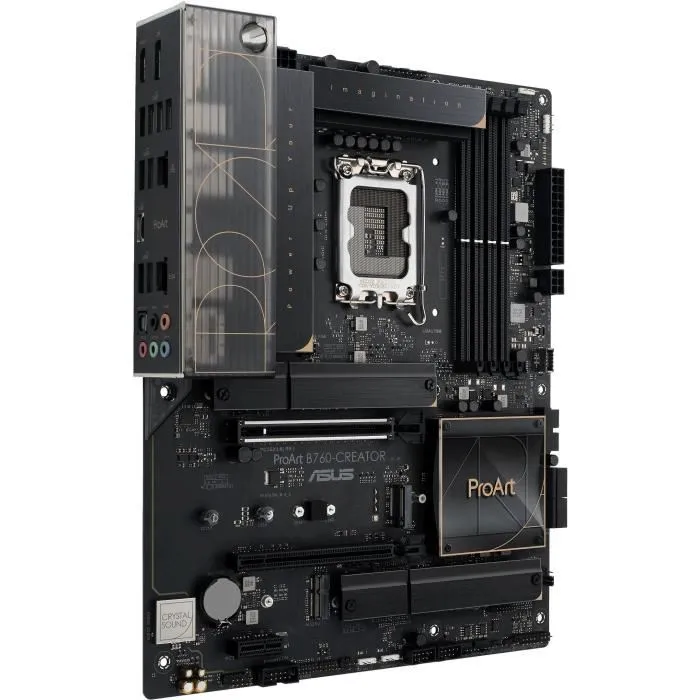 Asus ProArt B760-Creator - Carte mère Intel B760 ATX, Socket LGA 1700, DDR5, 2.5 Gigabit Ethernet, M.2, SATA III