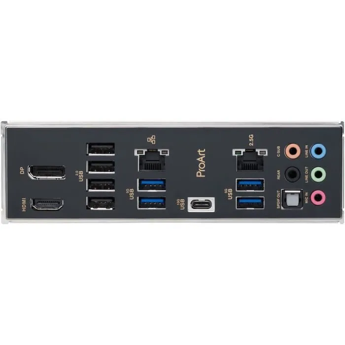 Asus ProArt B760-Creator - Carte mère Intel B760 ATX, Socket LGA 1700, DDR5, 2.5 Gigabit Ethernet, M.2, SATA III