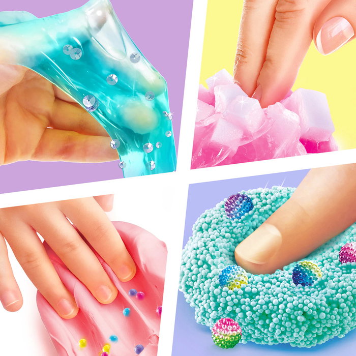 Canal Toys New Slime Wheel 10 Compounds Ssc256 - Roue à Slime avec 10 Composés et Décorations pour Expériences Sensorielles - Jouet Créatif Enfant Dès 6 Ans Canal Toys New Slime Wheel 10 Compounds Ssc256 - Roue à Slime avec 10 Composés et Décorations pour Expériences Sensorielles - Jouet Créatif Enfant Dès 6 Ans