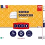 Couette DODO SENSO DOUCEUR, tempérée, 350 g/m², en percale de coton, lavable à 40°C, Blanc, 200 x 200 cm