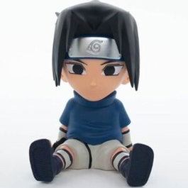 Plastoy Hucha Sasuke Uchiha 14 cm - Tirelire Naruto en résine avec fente pour pièces