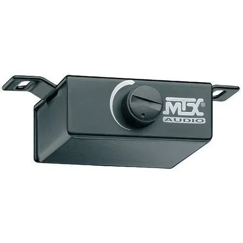 MTX AUDIO Caisson de grave actif avec 2 subwoofers de 20 cm, ampli Classe D 240W RMS, filtre actif et télécommande