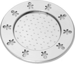 Alessi Girotondo Posavasos en Acier Inoxydable 18/10 (Pack de 4)