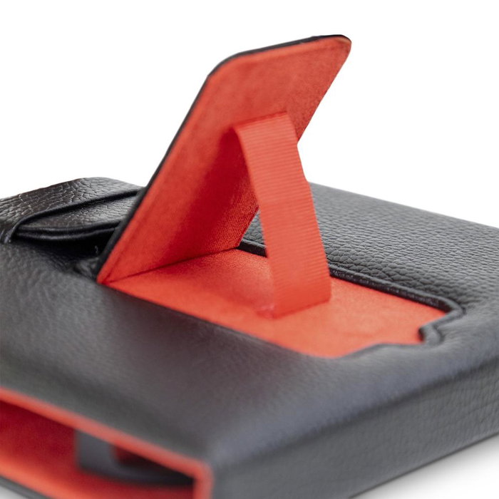 Phoenix technologies Housse Universelle pour Tablette, iPad et eBook jusqu'à 6 Pouces avec Support Pliable – Protection Rigide en Cuir Synthétique
